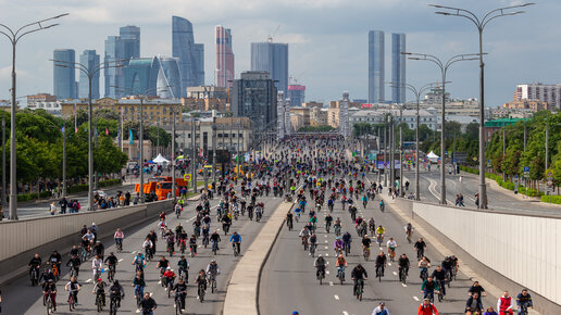 Велофестиваль. 21.05.2023 год. Москва.