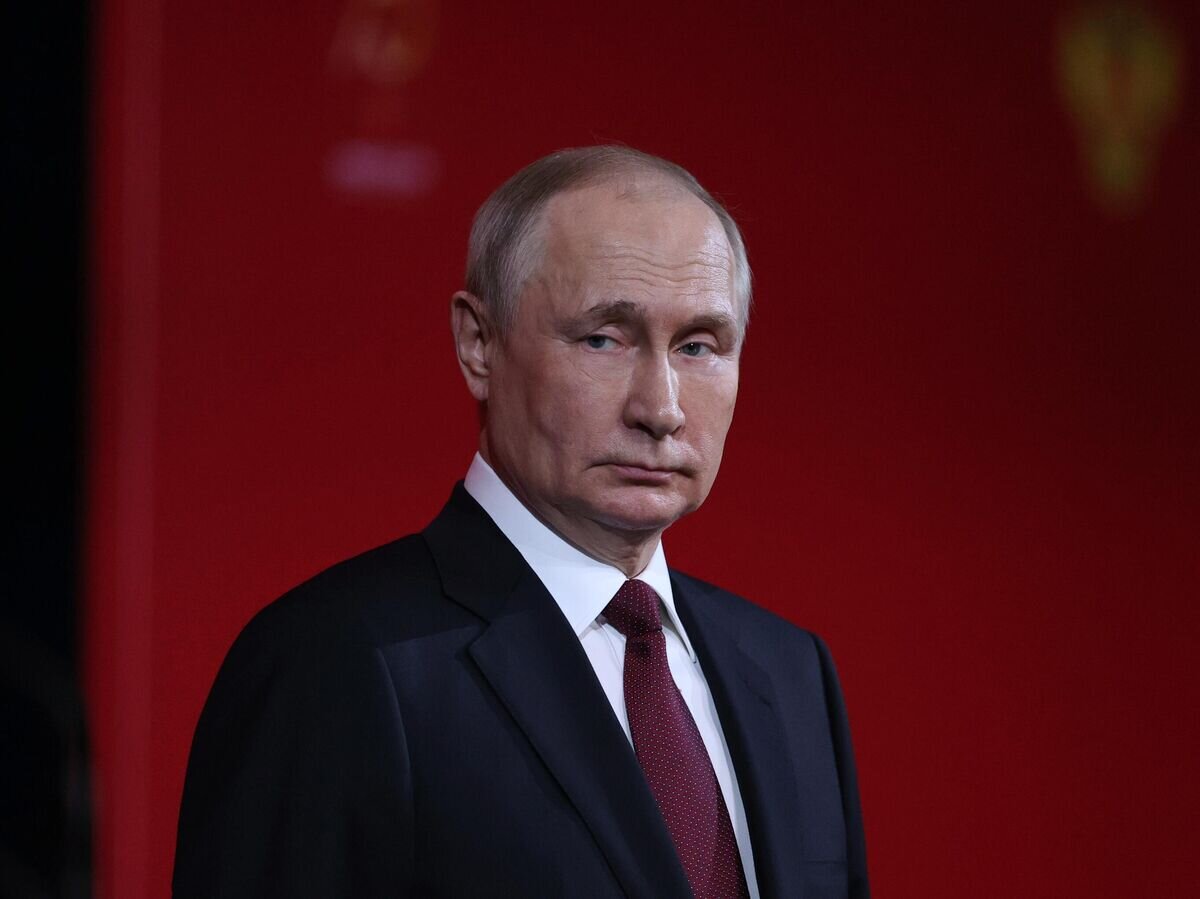    Президент РФ Владимир Путин на торжественном мероприятии, посвященном 75-летию Федерального медико-биологического агентства © РИА Новости / POOL