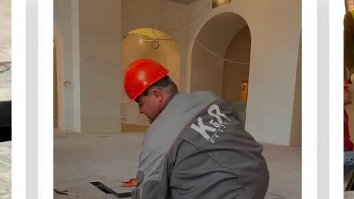 ФАЛЬШПОЛ | ПОТОЛКИ | ПЕРЕГОРОДКИ | Укладка фальшпола с керамогранитом в ...