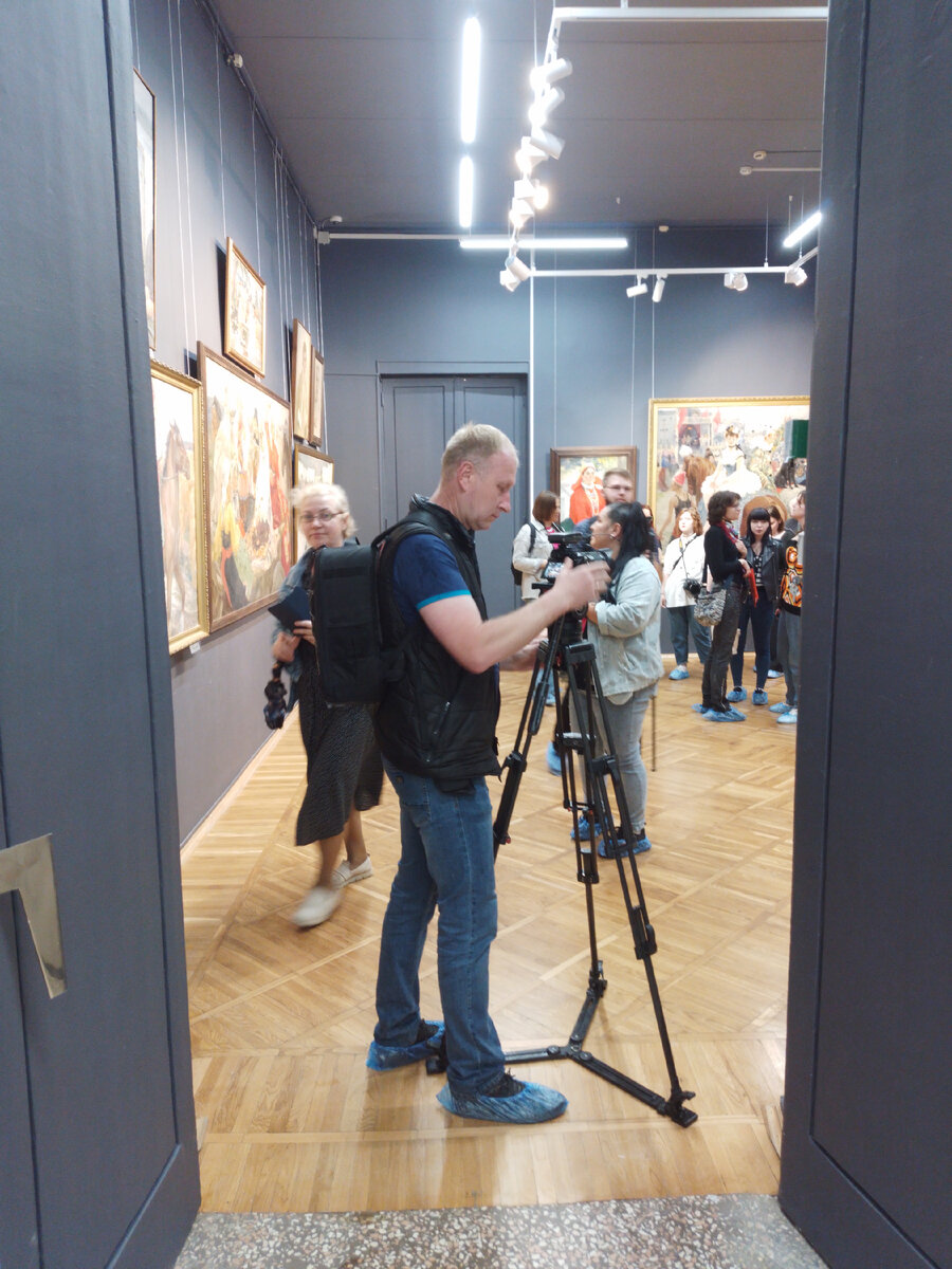 Выставка " Александр Бучкури и Елена Киселева "в Тульском музее изобразительных искусств.