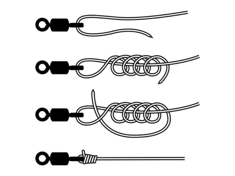 Рыбацкие узлы для крючков и поводков. Как вязать петли на леске? Виды и типы рыболовных узлов