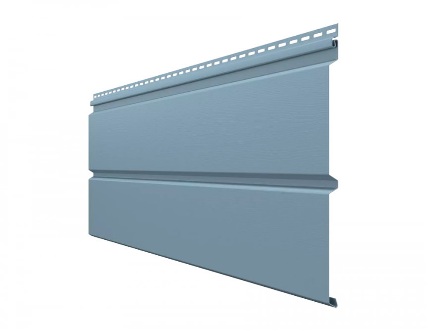 Виниловый сайдинг производителя Технониколь с имитацией бруса в цвете гортензия