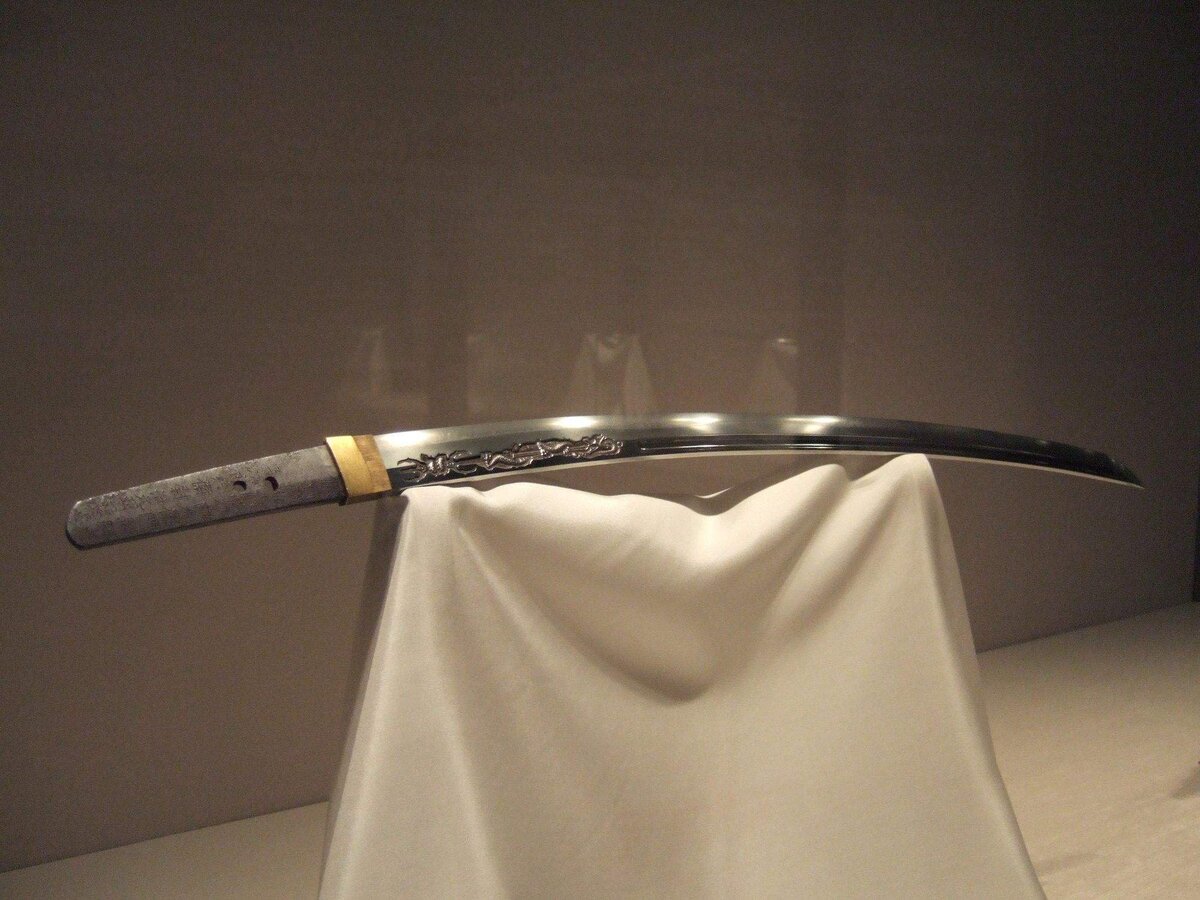 Фото из открытых источников. Катана мастера Мурамаса в музее