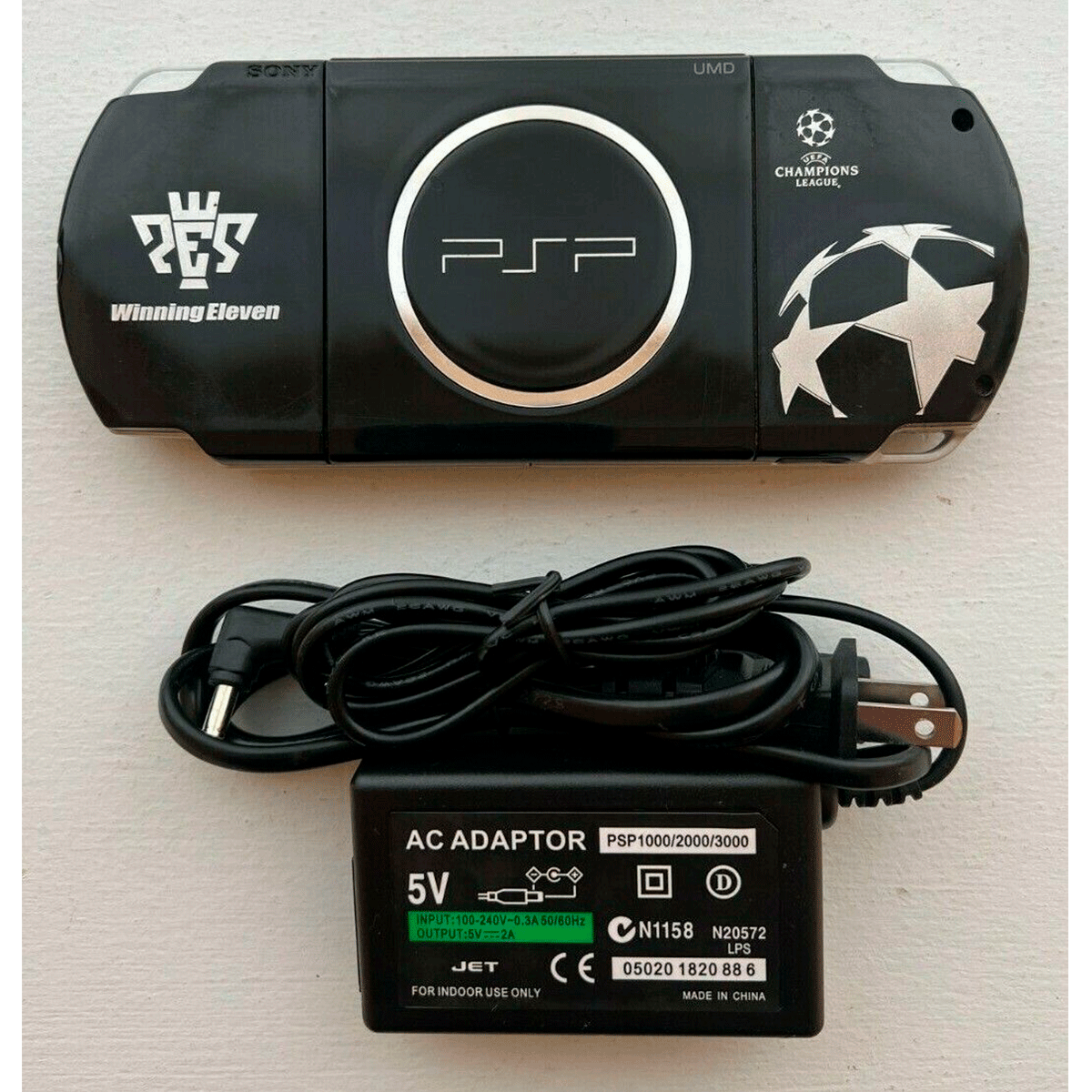 Sony PSP 3000 Winning Eleven 2010. Фото взято с сайта Ebay
