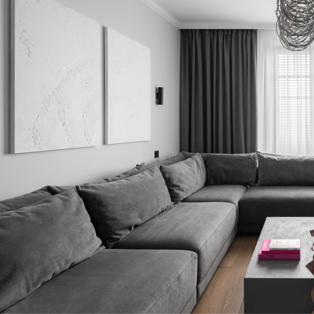 Диван Sofas & Decor по проекту студии дизайна In2Design