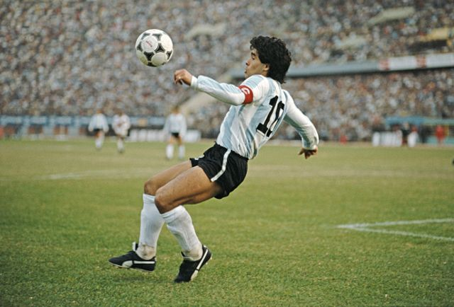 Чемпионат мира 1986г. Марадона.