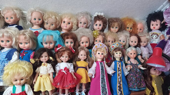 Куклы коллекции, моей. 1, часть.
