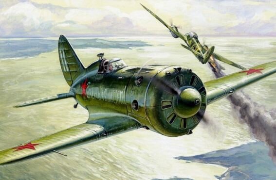 В 1941 году большинству нашим пилотам приходилось вступать в бой на устаревших И-16