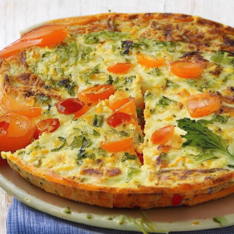 Фриттата с овощами и ветчиной Вкусный итальянский омлет - YouTube