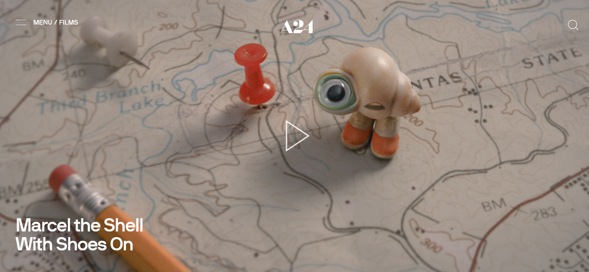 "Marcel the Shell With Shoes On" (Источник: A24)