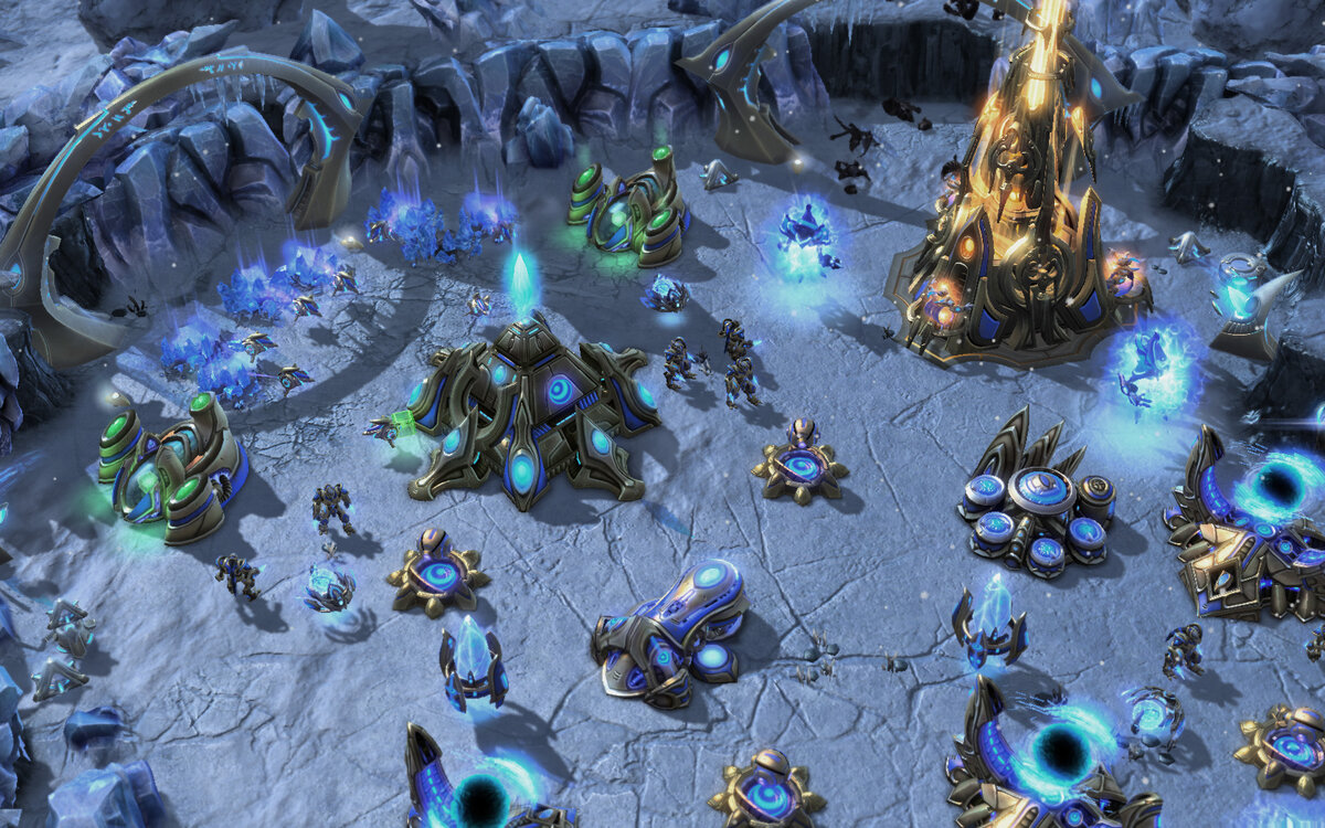 Геймплей Starcraft 2 