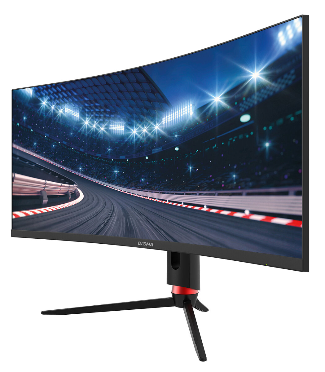    Digma Overdrive 34A710Q: изогнутый игровой монитор с поддержкой G-SYNC