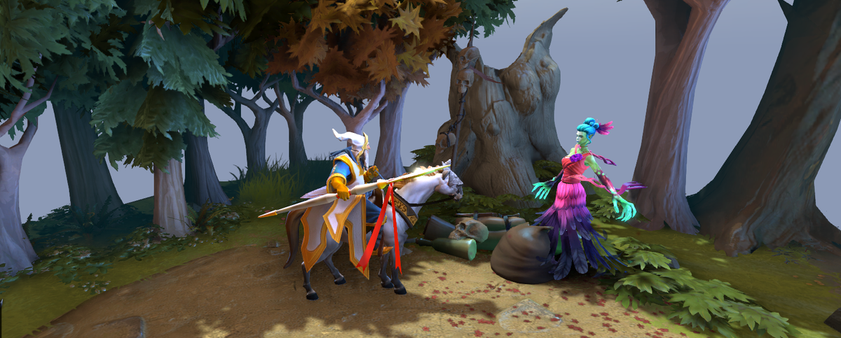 Встреча Доброслава и Ведьмы