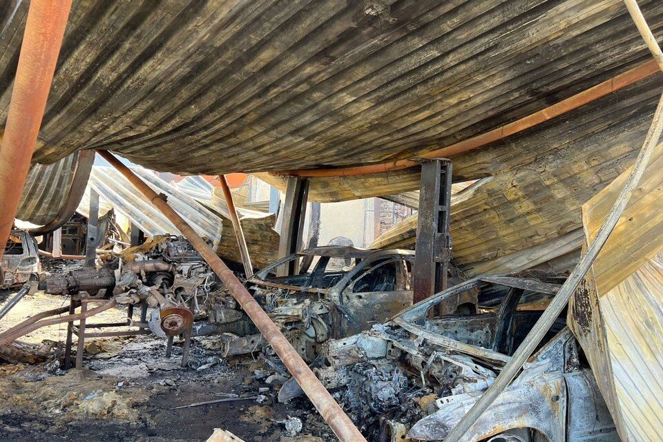    В автосервисе на юго-востоке Москвы сгорели 15 автомобилей прокуратура Москвы