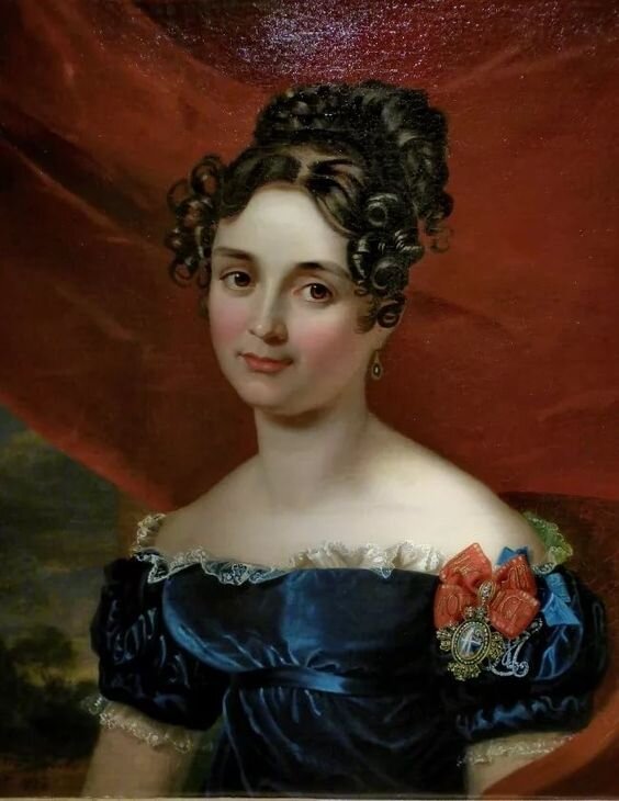 Мария Яковлевна Нарышкина (портрет Д. Доу, 1822)