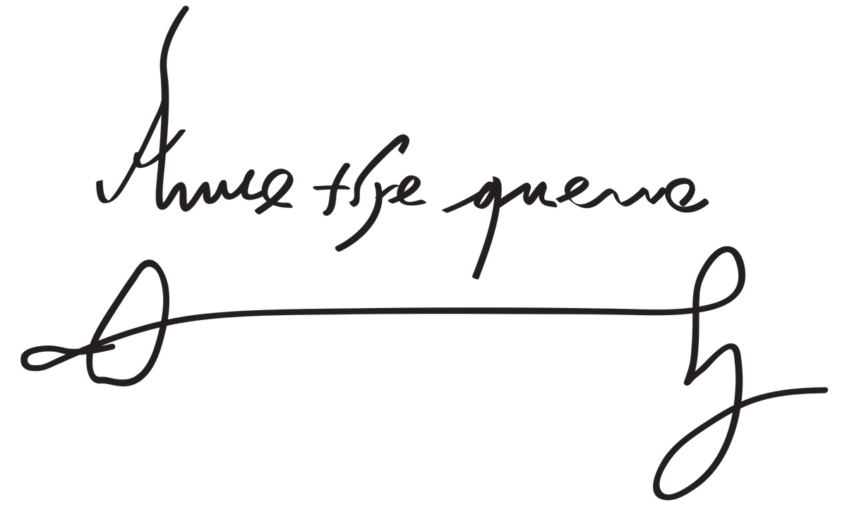 Подпись Анны Болейн