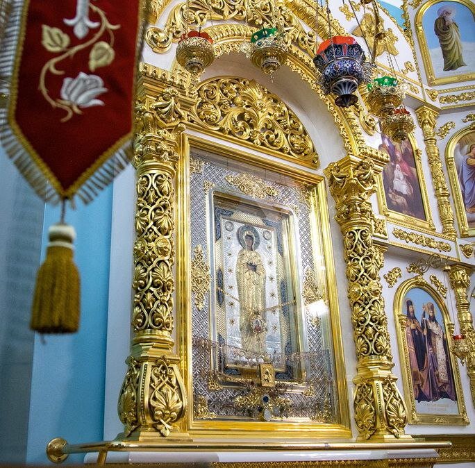 Луганская икона Божией Матери, Свято-Петро-Павловский кафедральный собор г. Луганск