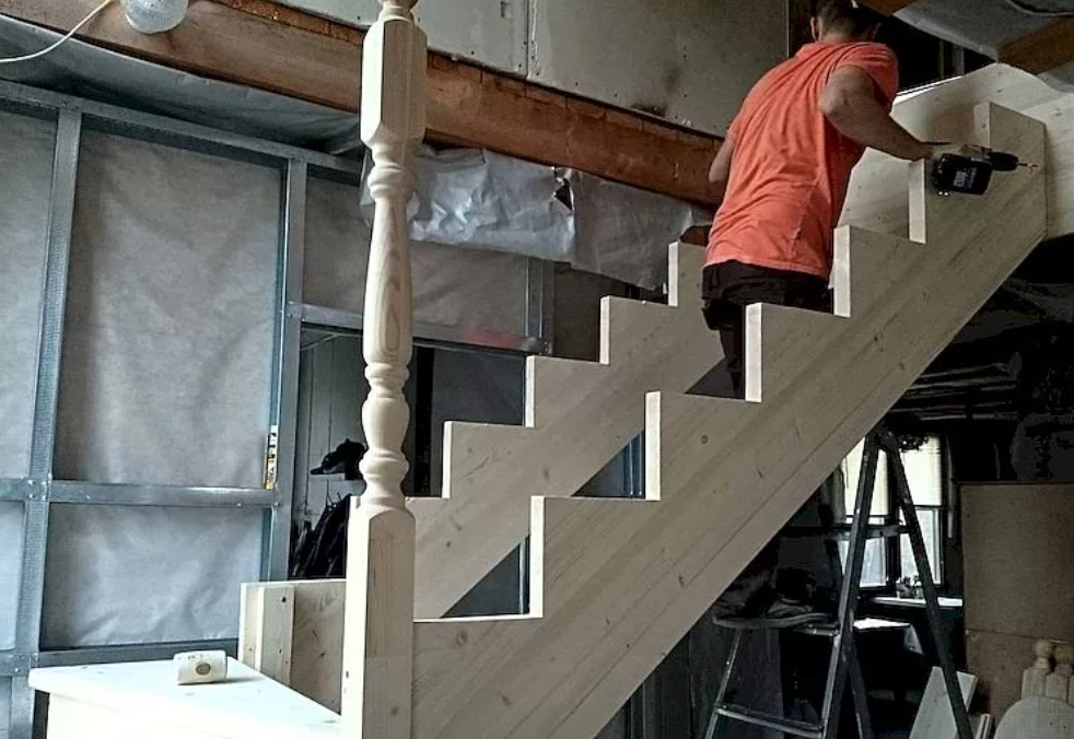Изготовление лестницы для крыльца