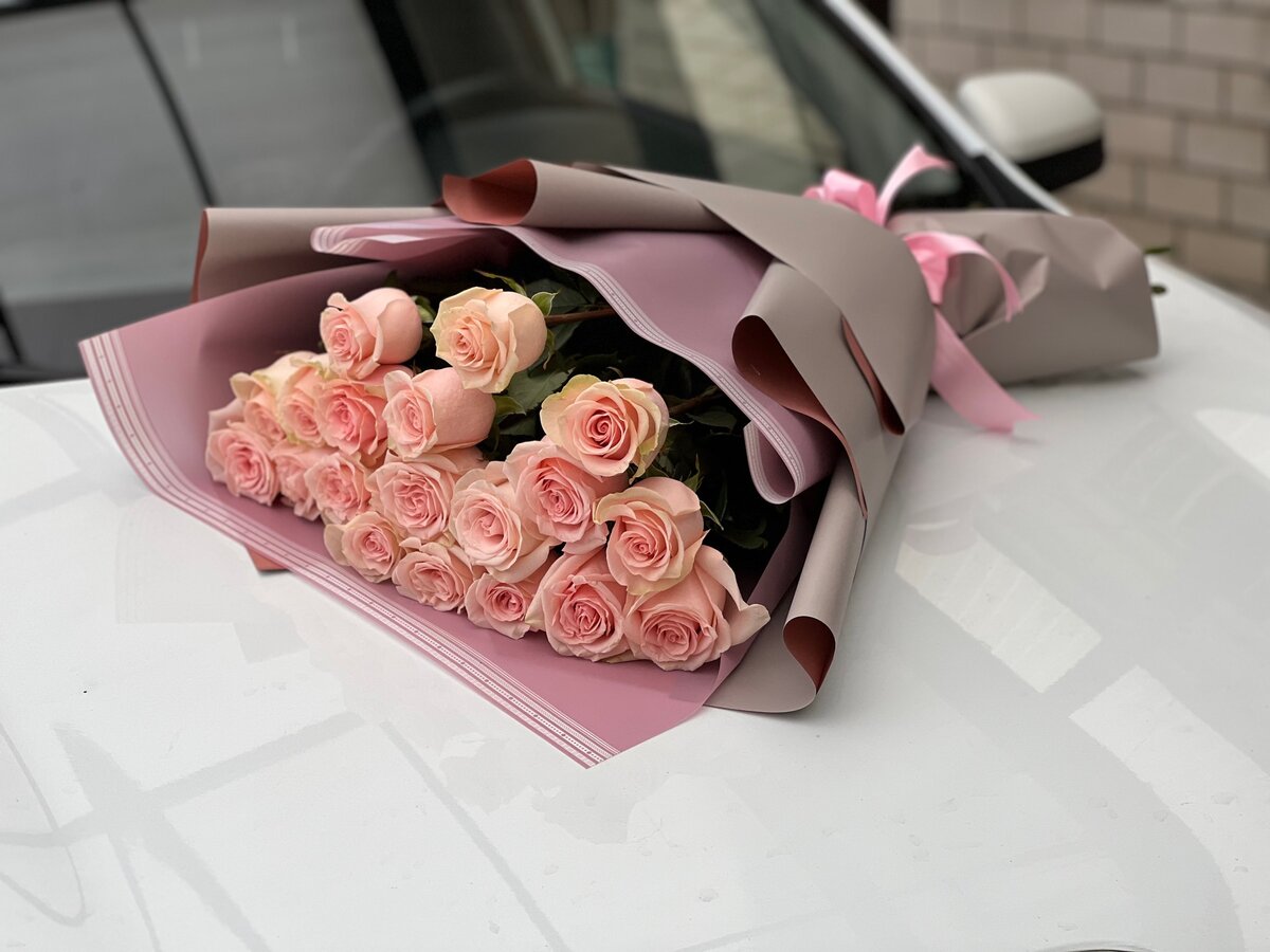 Восхитительная Salma, розовые розы.