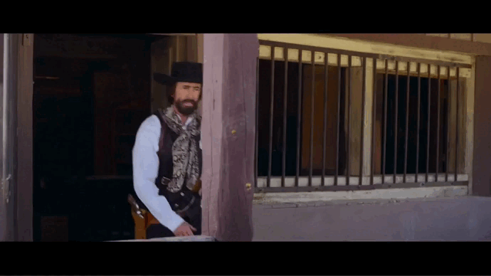 Gif автора. Кадр из фильма "Нападение на Рио Браво"