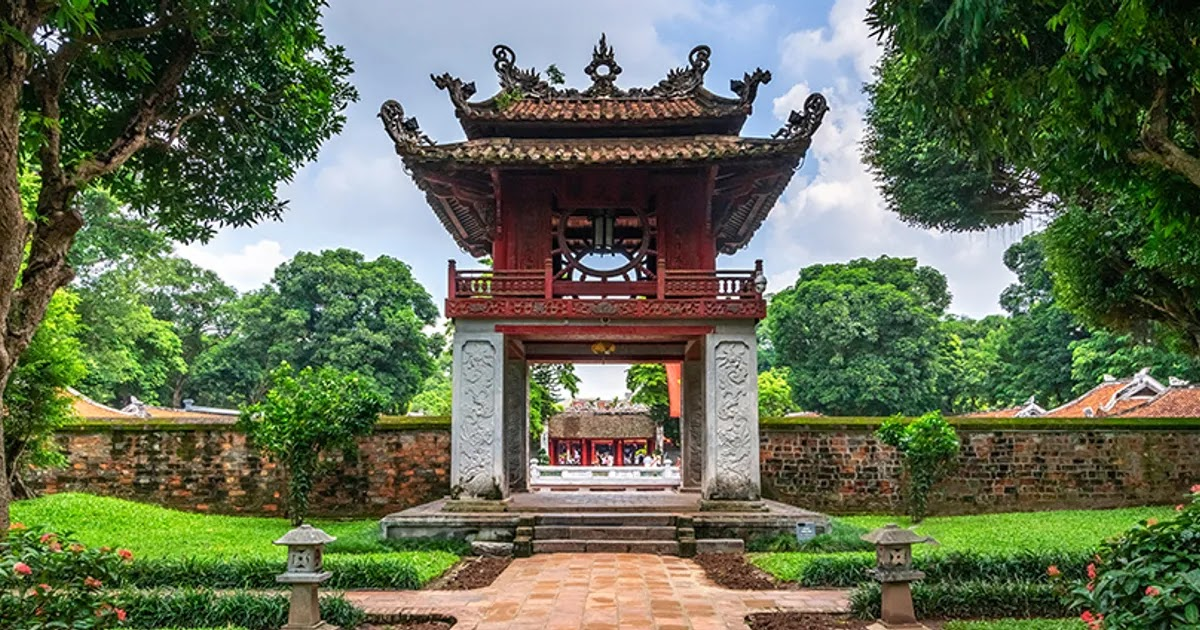 Храм Литературы в Ханое.