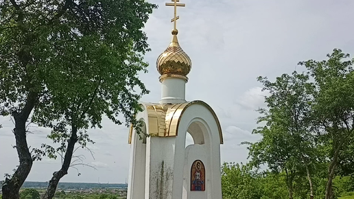 Часовня Иоанна Воина на территории Мемориала Боевой Славы в посёлке Южном Белореченского района Краснодарского края