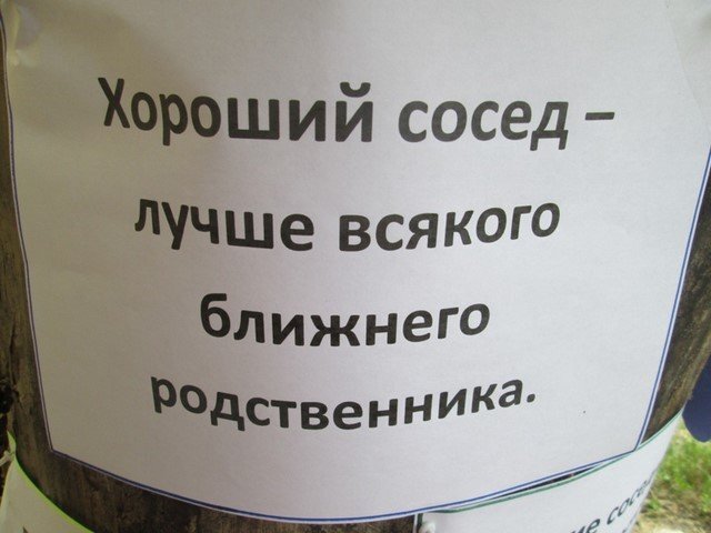 Хорошая соседка