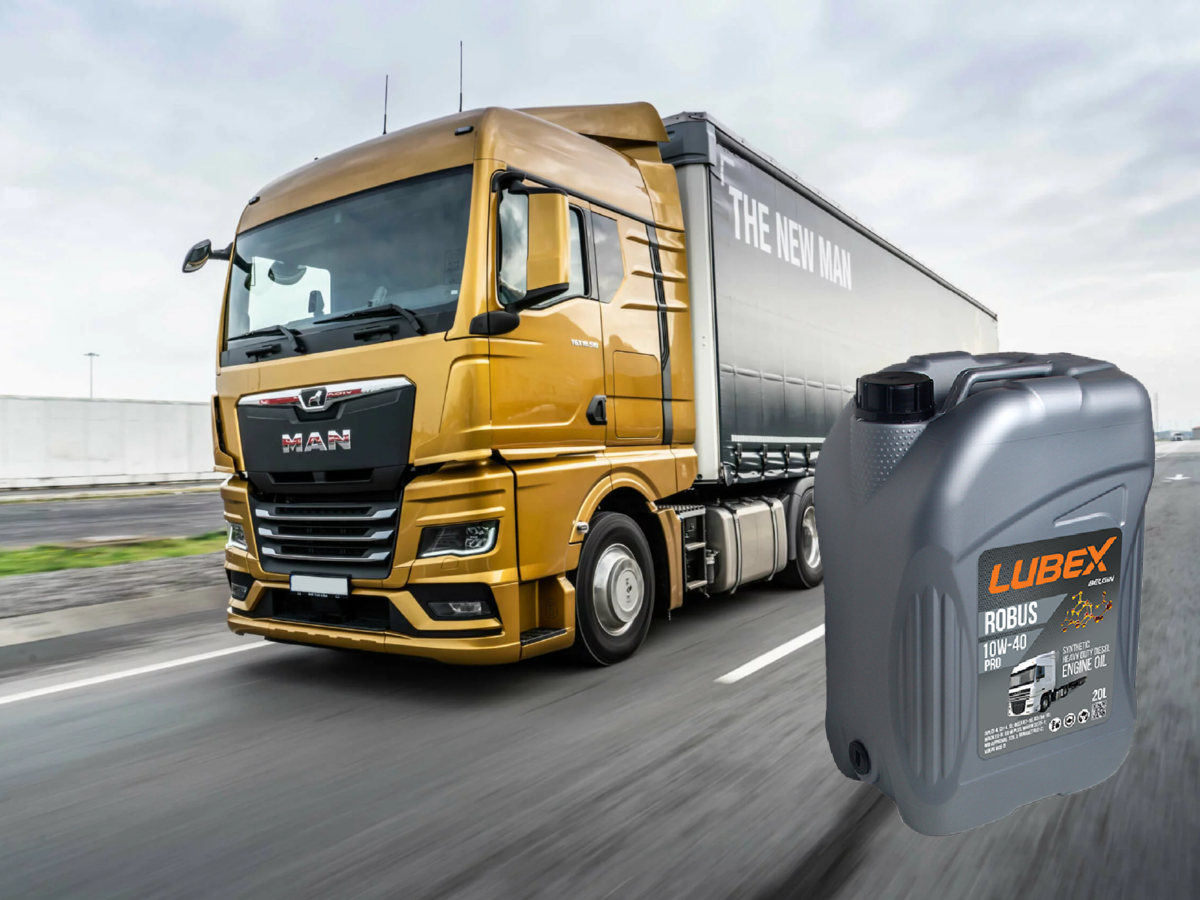 Cинтетическое моторное масло для грузовиков Robus Pro 10W-40