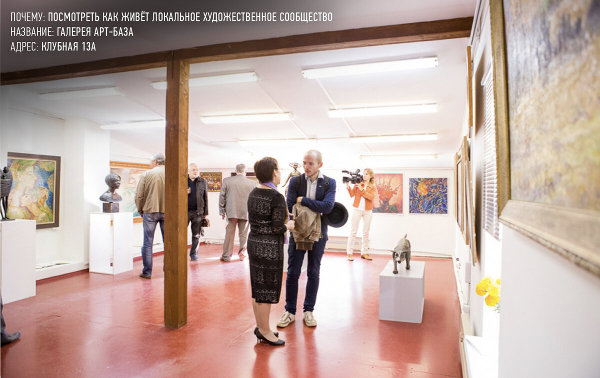 интерьеры галереи арт-база