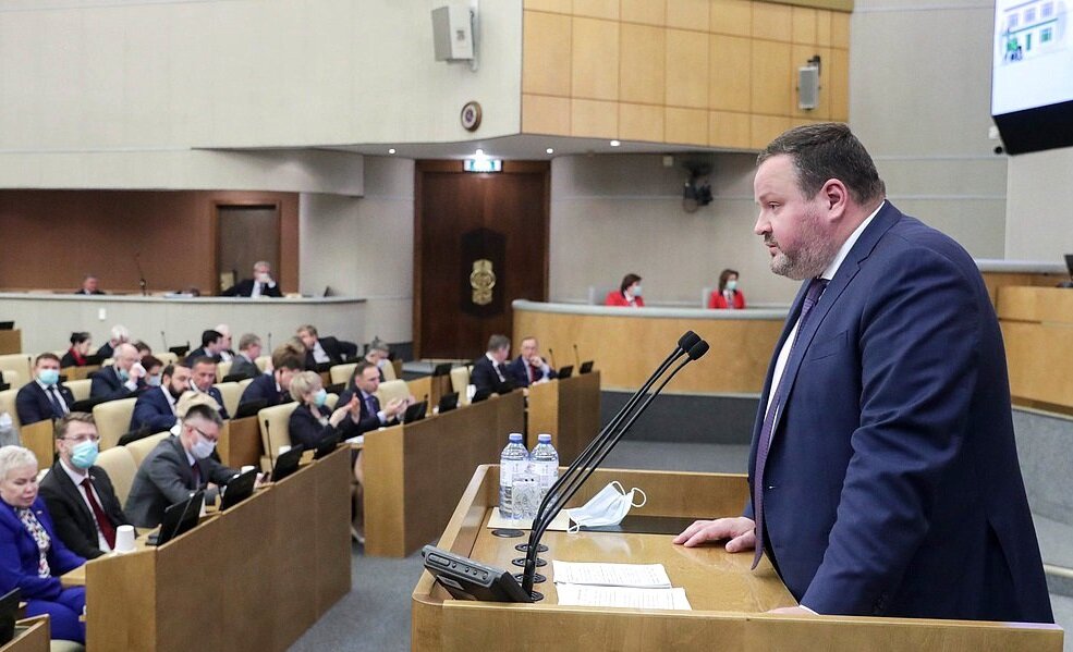 Антон Котяков, министр труда и социальной защиты. Фото: пресс-служба Госдумы (duma.gov.ru)