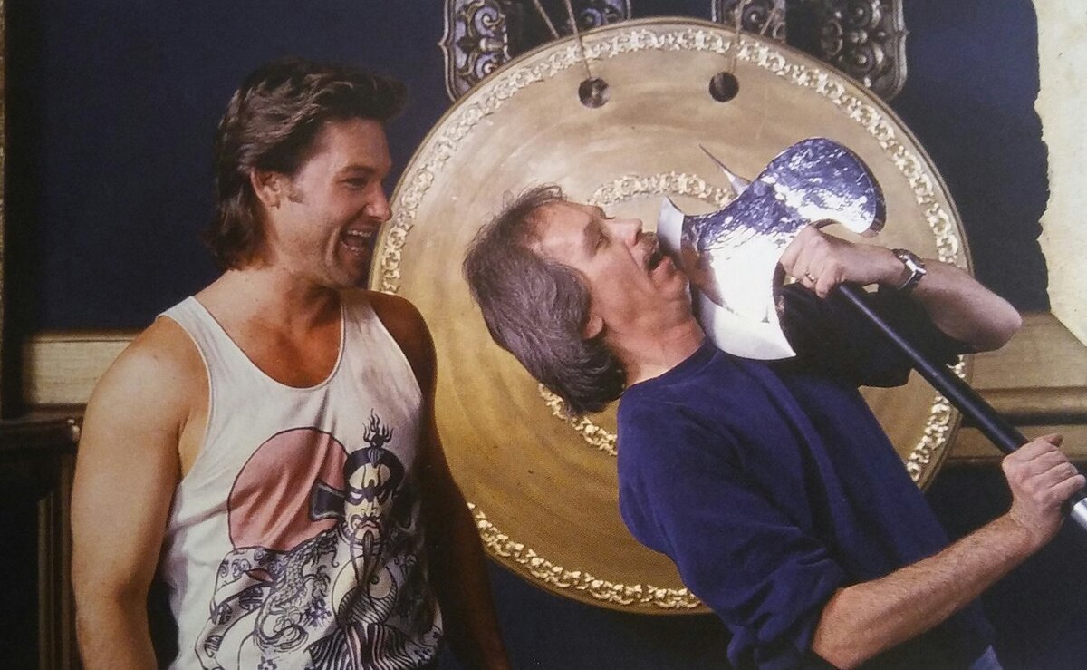 Курт Рассел и режиссер Джон Карпентер