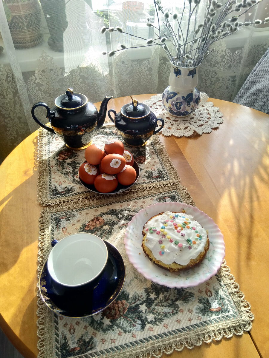 Фото автора. Праздничный завтрак... на одну персону...