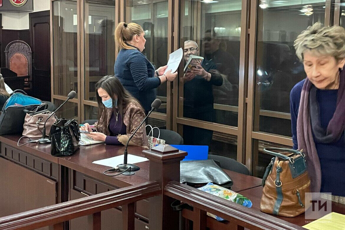 ​Рашид Хачатрян в своем последнем слове просил суд вынести справедливый приговор. Фото: © Дмитрий Шатров / «Татар-информ»