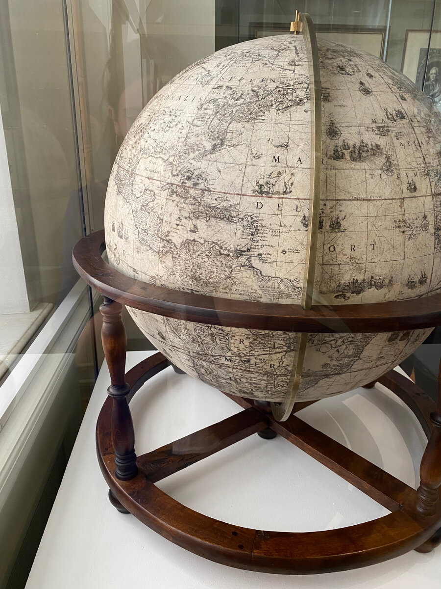 Глобус земной. ГИМ. Фото автора