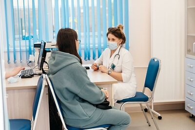    Осмотр в подмосковном медучреждении © Пресс-служба Министерства здравоохранения Московской области