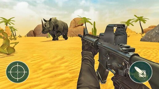 БЕЗУМНАЯ ОХОТА НА ДИКИХ ЖИВОТНЫХ В ЛЕСУ Игра На Телефоны Андроид И iOS FPS Safari Hunt 2018