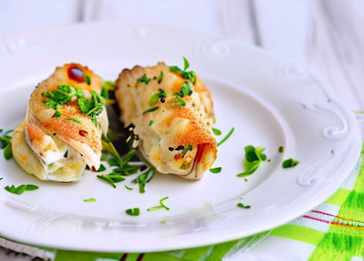 Куриные рулетики с сыром