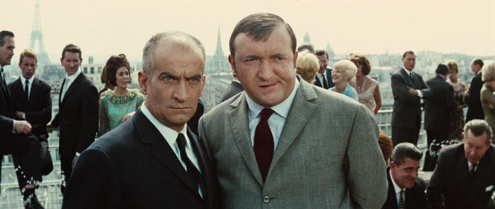Луи де Фюнес, в фильме Фантомас. 1964 г.