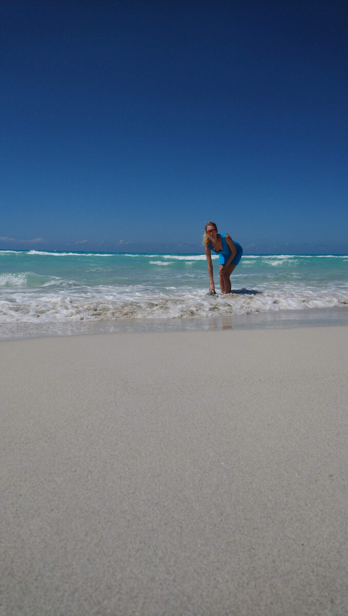 Океан на Варадеро. Фото автора.