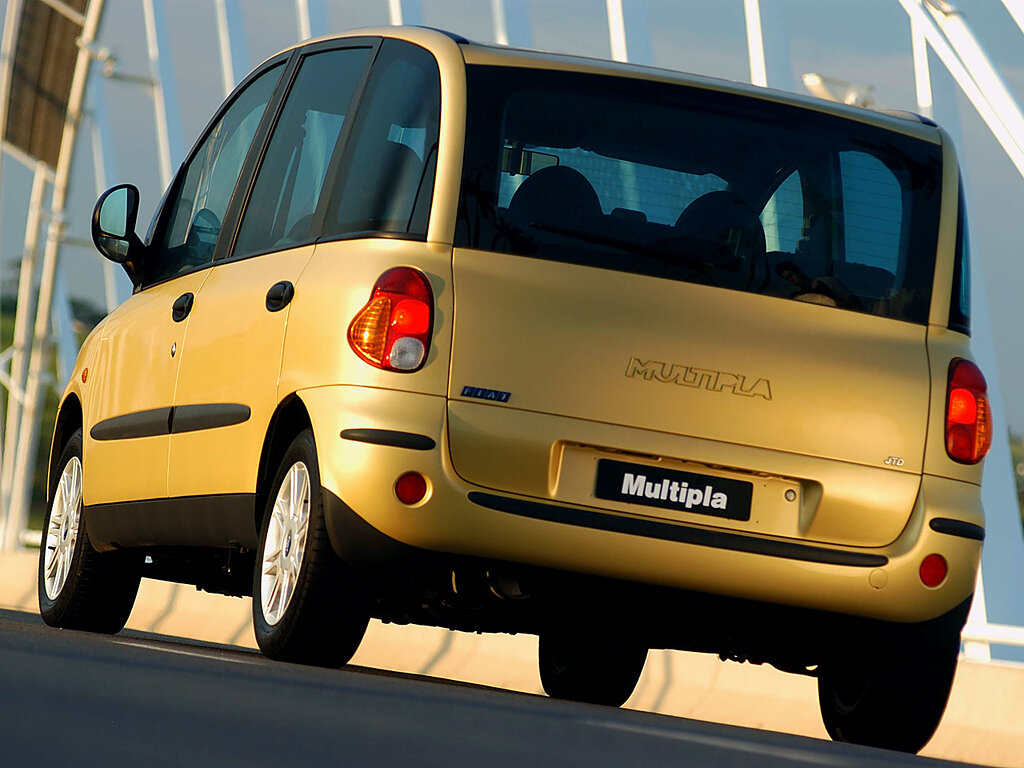 Fiat Multipla и нога