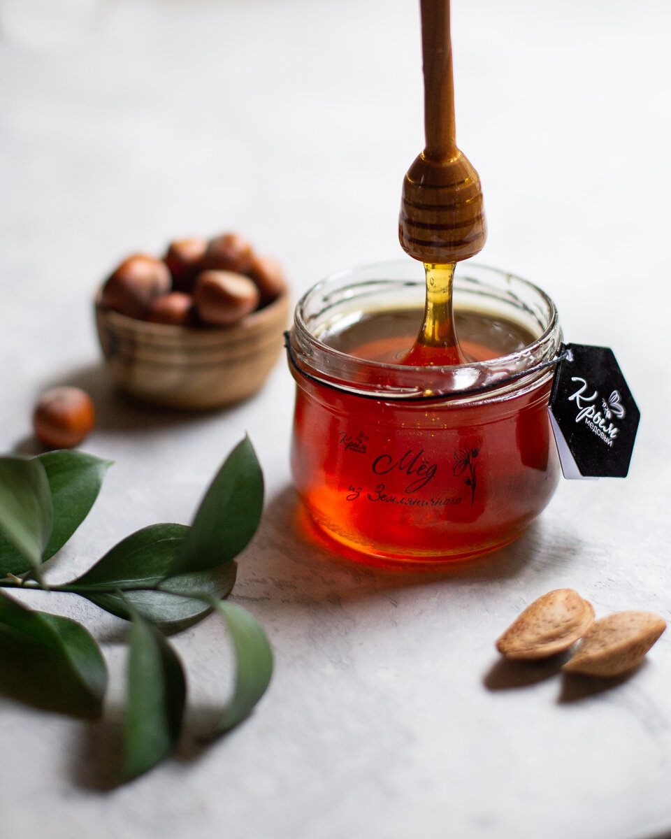   Мёд из Земляничного ТМ Крым Медовый, пасека Медовый Крым  