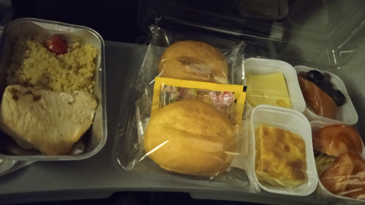 Комплект ужина-завтрака пассажира