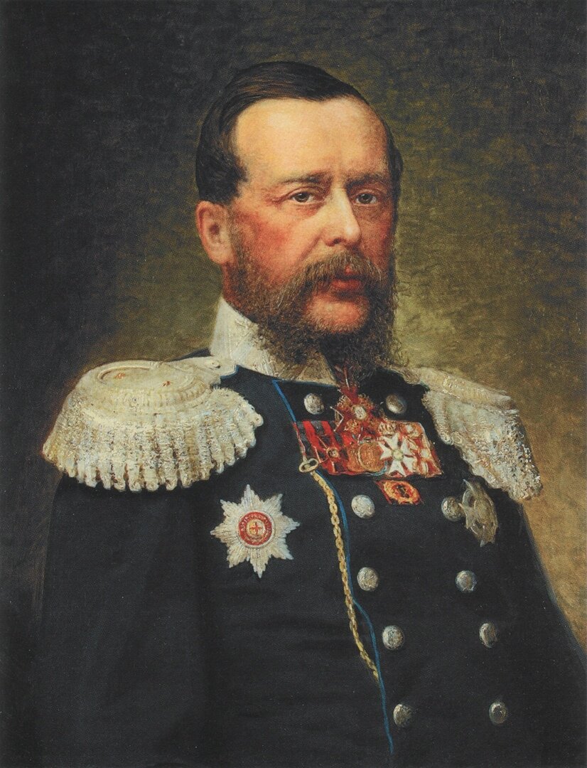Александр Абрамович Перетц, 1866 год. Художник А. Ф. Першаков, Государственный музей истории Санкт-Петербурга.