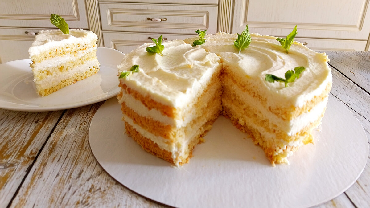 Крем для торта из манки с лимоном (пошаговый фото рецепт) - ВашВкус