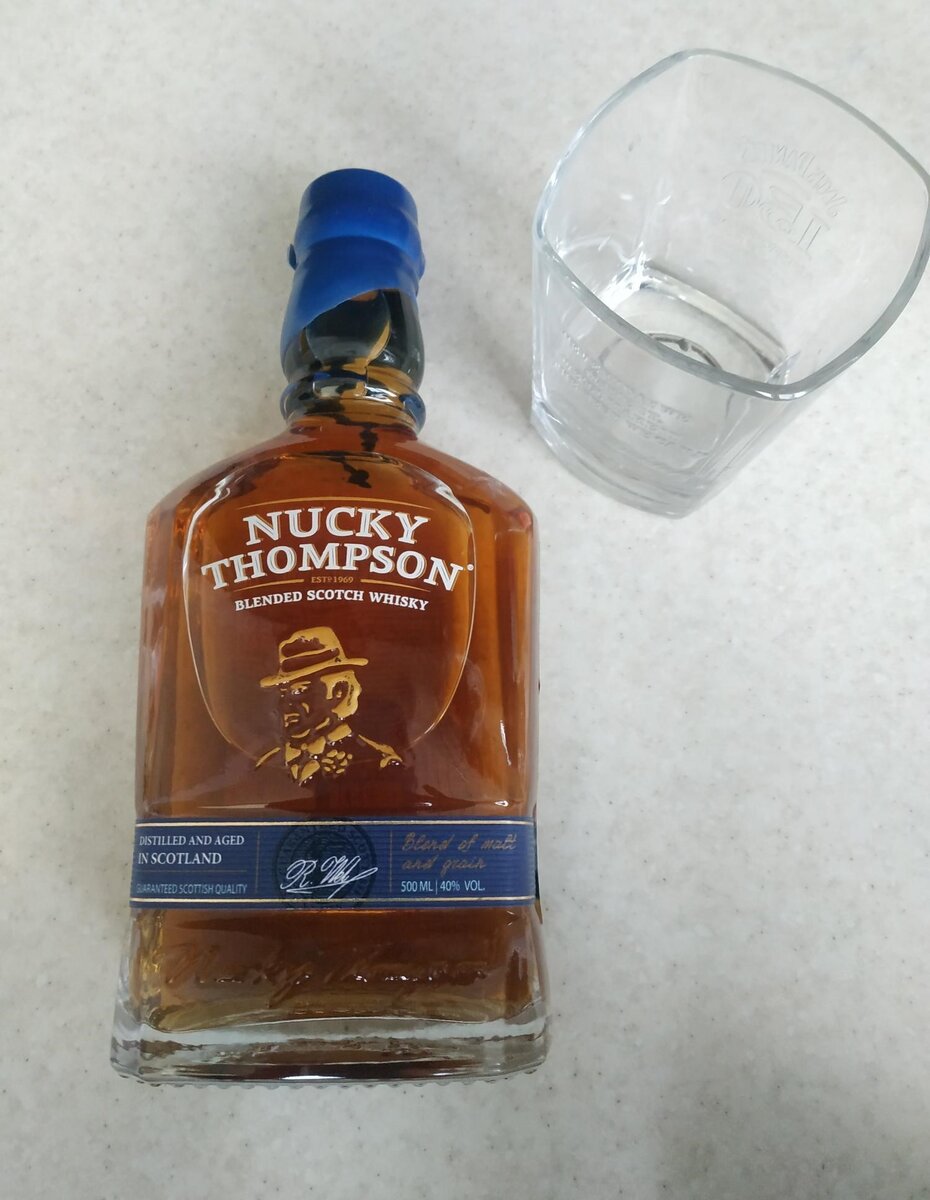 Nucky thompson blended scotch whisky 0.5 л