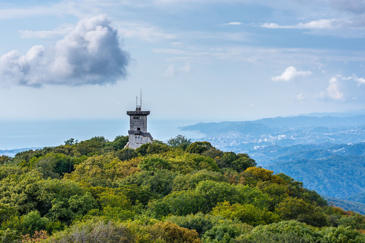Гора Ахун в Сочи