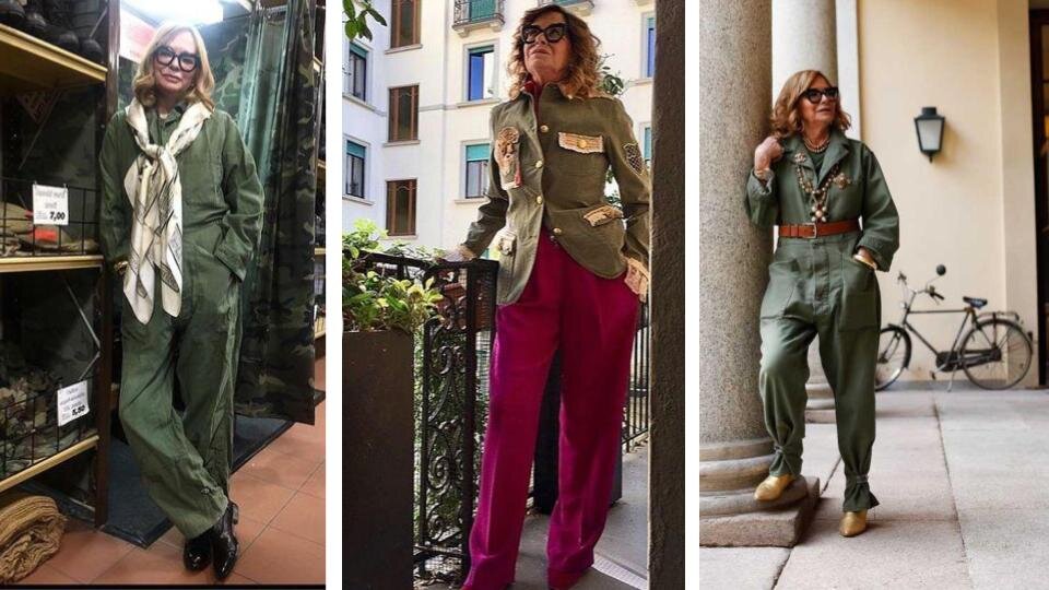 Джардини в вещах из собственной коллекции 2016 года. Обычно коллекция строилась вокруг одного предмета, как здесь.