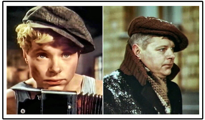 Коллаж. Кадры из фильмов 1955 и 1969 гг. Все скриншоты сделаны специально для статьи