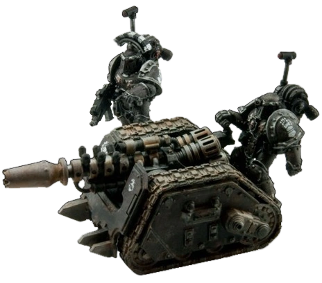 Батарея «Рапира» легиона Железных Рук, оснащённая грави-пушкой