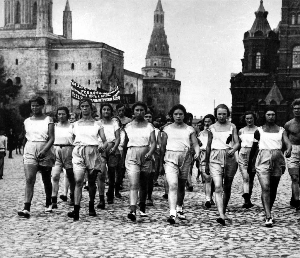 25 мая 1919 г. Парад физкультурников в Москве